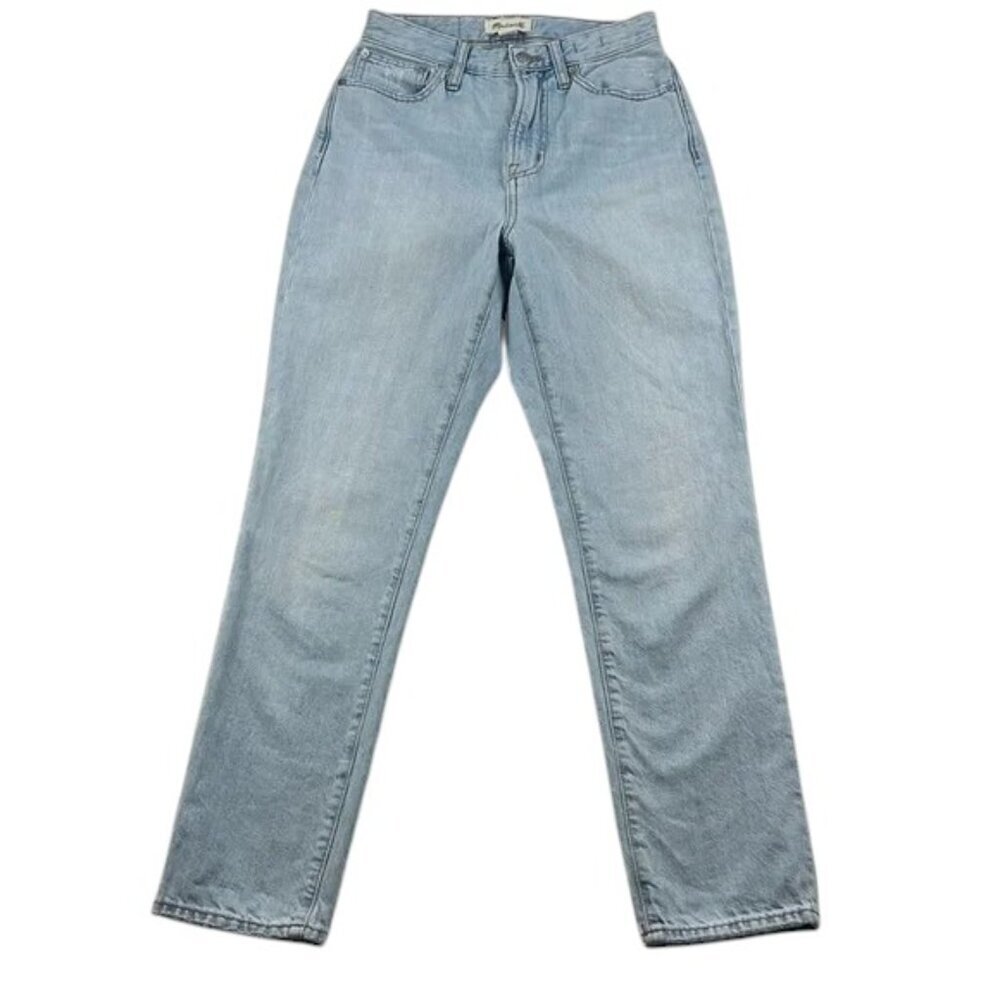 Madewell Women's Straight Leg Jeans - Light Blue